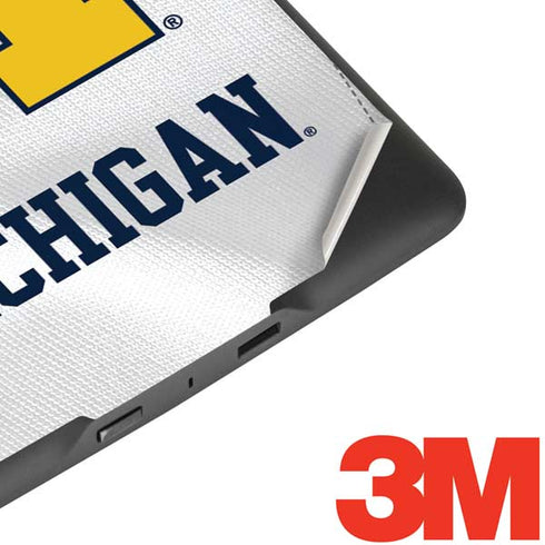 University of Michigan White Jersey Amazon Kindle Skin